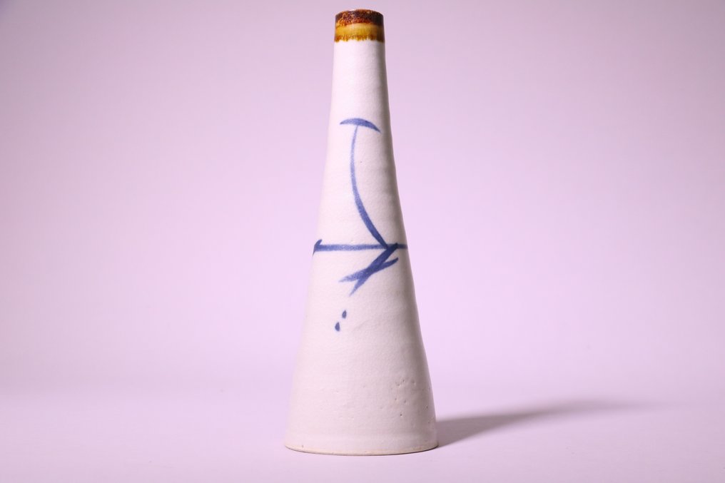 Vakker Ohi 大樋焼 Keramikkvase - Keramikk - 大樋年郎 Ohi Toshiro (?-2023) - Japan - Shōwa-periode (1926 – 1989) #1.1
