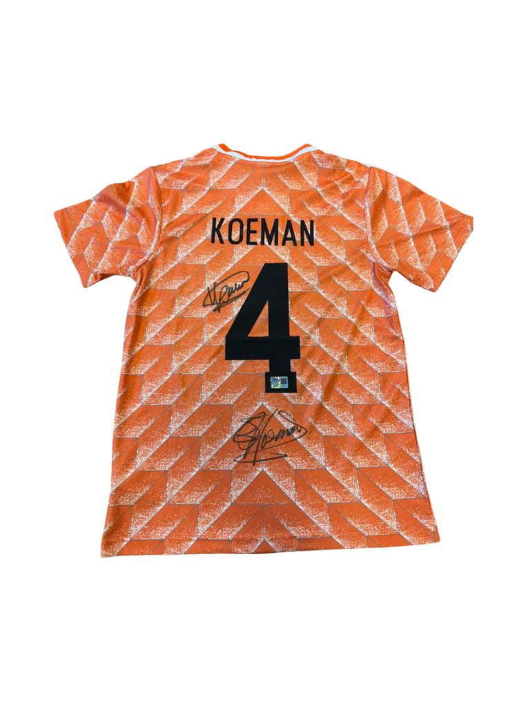 Nederland - Labdarúgó-világbajnokság - Ronald & Erwin Koeman - Foci mez #1.1