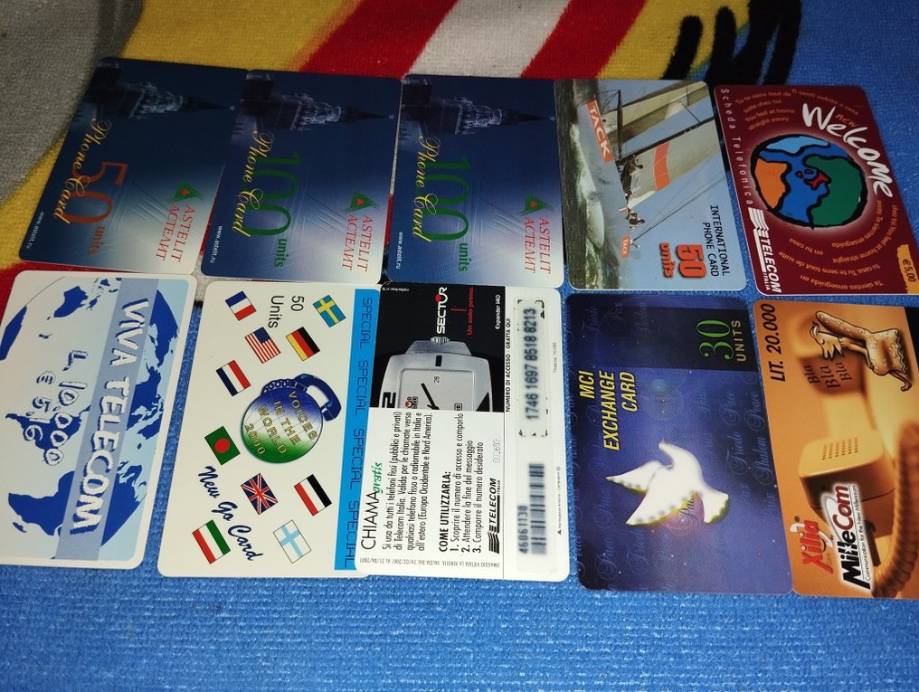 电话卡收藏系列 - 电话卡和电话卡 - sip tim Telecom #2.2