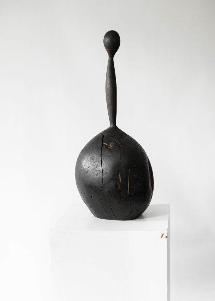 Ros Khavro - Szobor, Abstract - 76 cm - Fa, Akác - 2024 #1.1