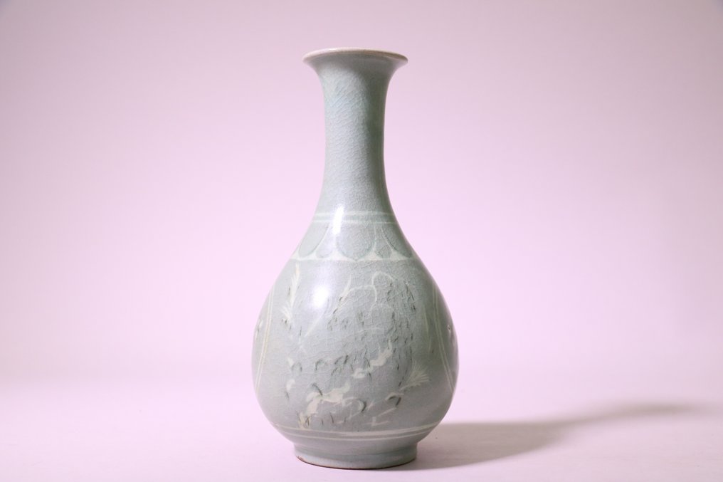 Vakker keramikkvase - Keramikk - 池順鐸 Ji Sun-tak（1912 - 1993） - Sør-Korea - 20. - midten av andre verdenskrig #3.2