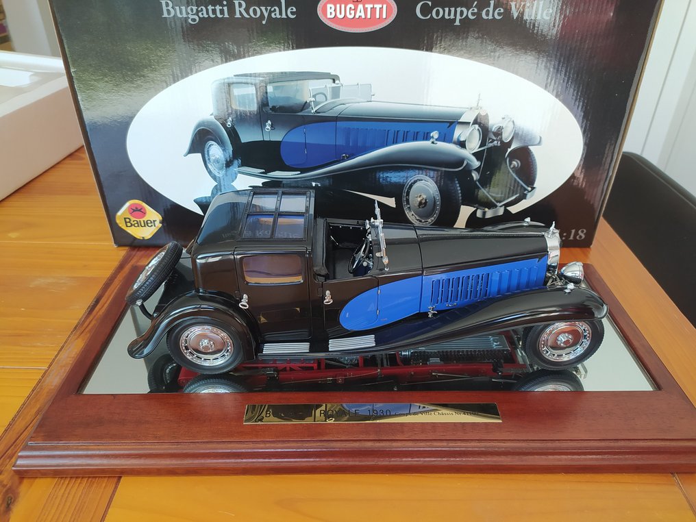 Bauer 1:18 - Model samochodu - Bugatti Royale Coupé De Ville T41 de 1930 châssis n°41100 #1.1