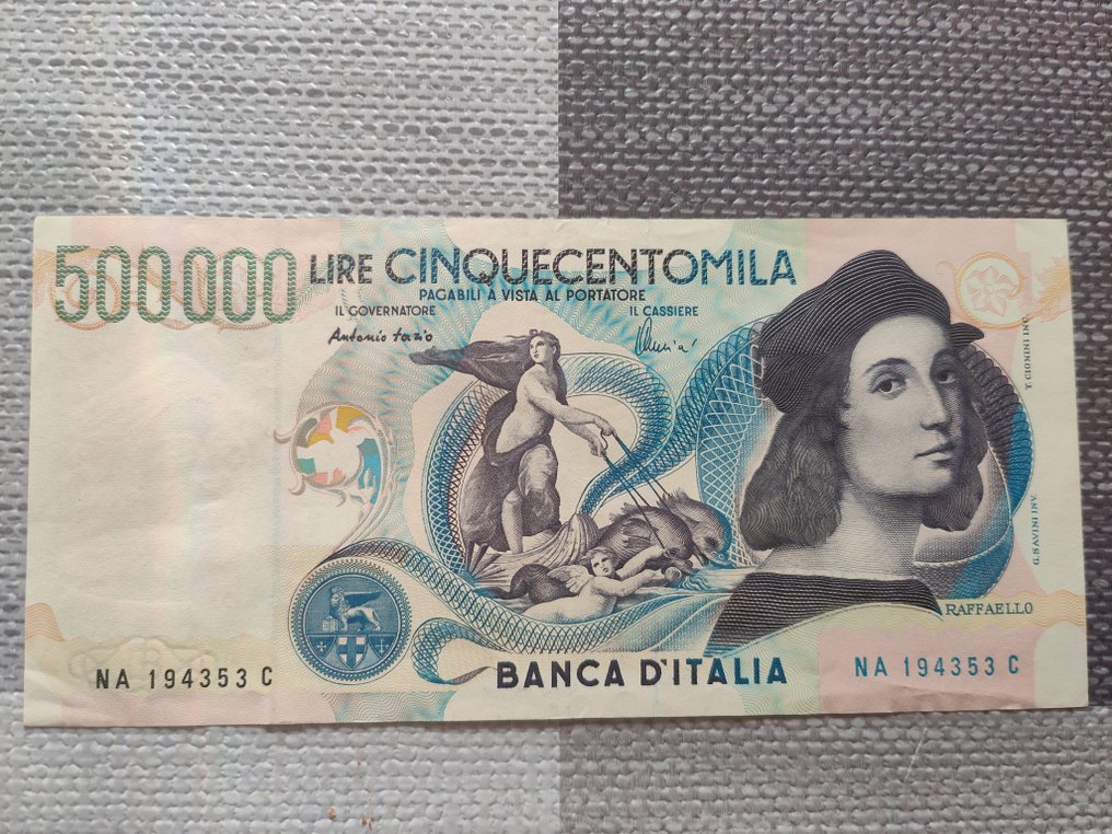 Italia. - 500.000 Lire 1997 "Raffaello" - Gigante BI 86A; Pick 118 #2.1