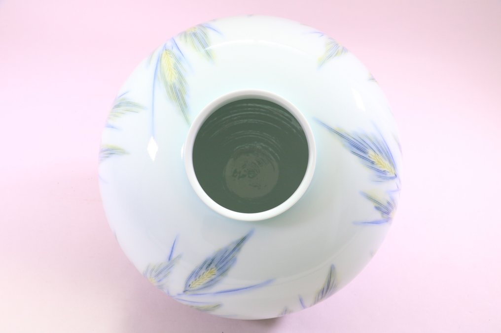 Lindo vaso de porcelana Arita - Porcelana - 庄村健 Shomura Ken (1949-) - Japão - Segunda metade do século 20 #3.2