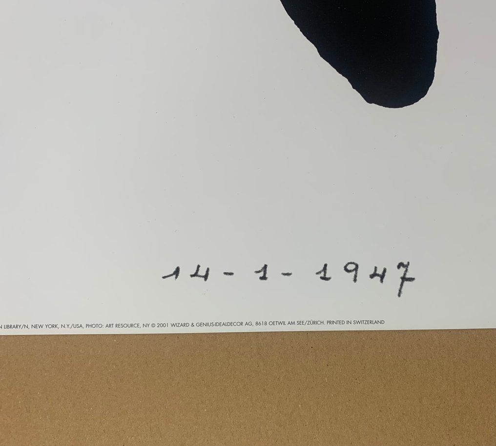 Joan Miro (1893-1983) - Study For The Cover - Artptrint - 80 x 60 cm #4.3