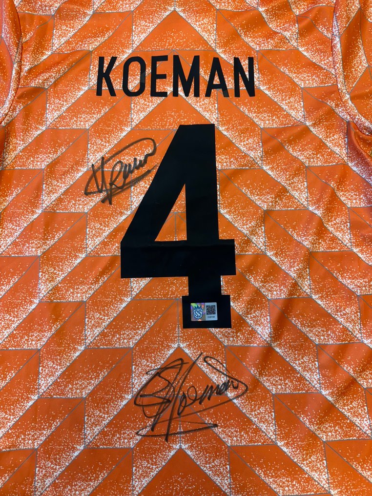 Nederland - VM i fodbold - Ronald & Erwin Koeman - Basketballtrøje #1.2