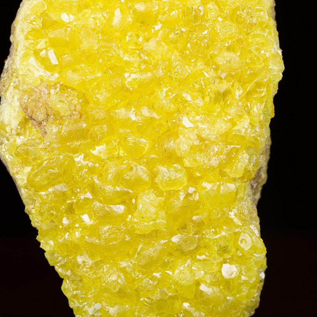来自玻利维亚的结晶硫： - 高度: 200 mm - 宽度: 80 mm- 767 g #2.1