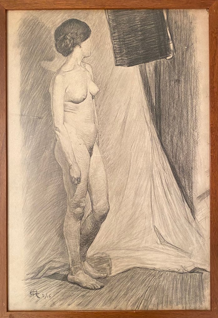 Alberto Helios Gagliardo (1893-1987) - Nudo femminile #3.1