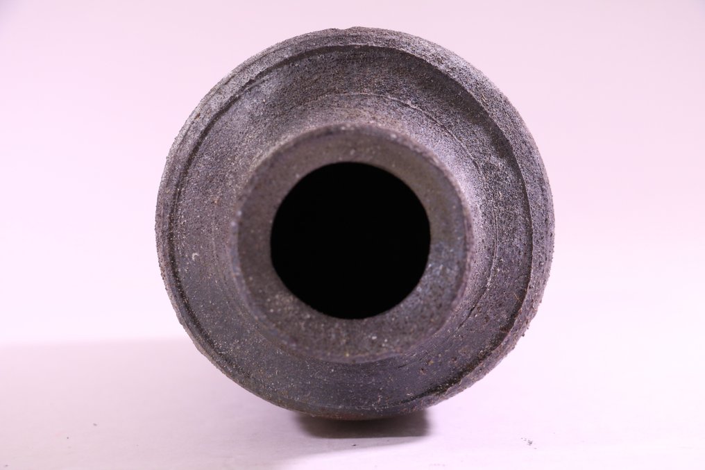 Hermoso jarrón de cerámica Bizen 備前 - Cerámica - 清水政幸 Masayuki Shimizu(1943-) - Japón - Periodo Shōwa (1926-1989) #3.2
