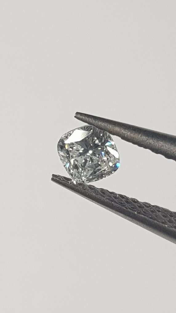 1 pcs Diamante  (Natural)  - 0.30 ct - Almofada - E - SI1 - Gemological Institute of America (GIA) #1.2