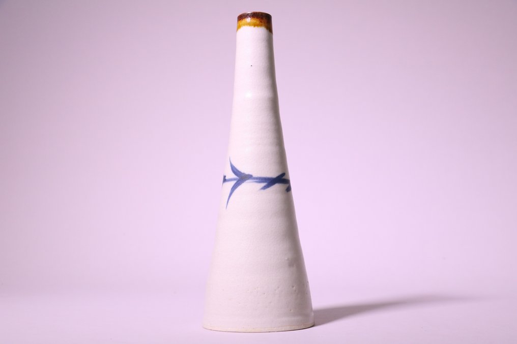 Vakker Ohi 大樋焼 Keramikkvase - Keramikk - 大樋年郎 Ohi Toshiro (?-2023) - Japan - Shōwa-periode (1926 – 1989) #2.2