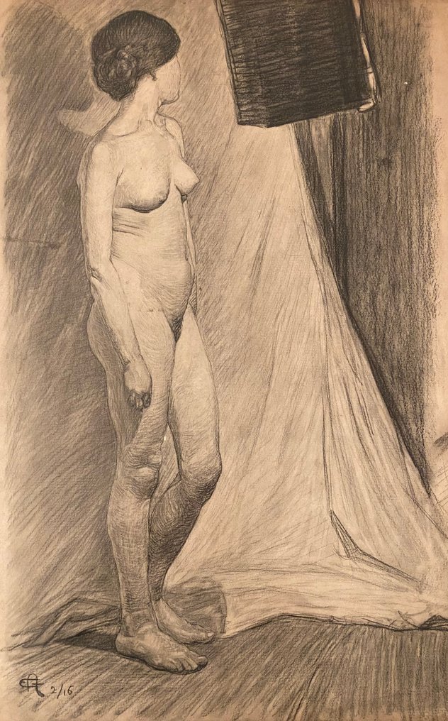 Alberto Helios Gagliardo (1893-1987) - Nudo femminile #1.1