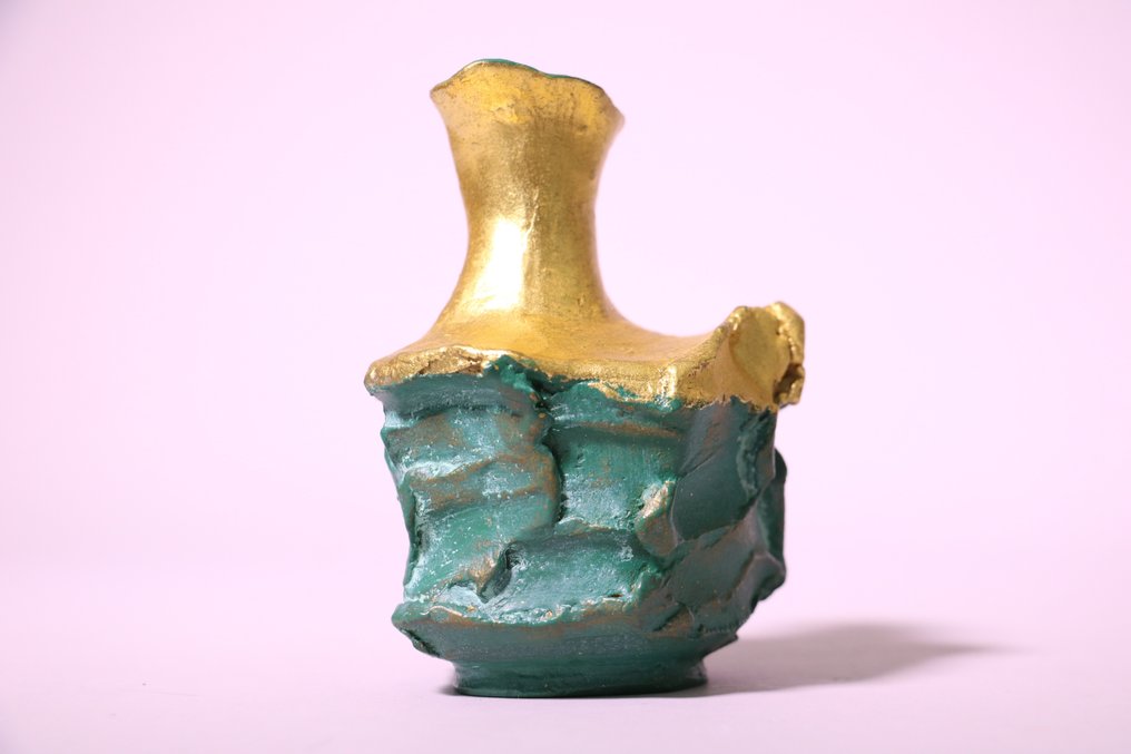 Splendido vaso in bronzo con firma dell'artista 81/300 limitata - Bronzo - Ikeda Masuo 池田満寿夫 (1934-1997) - Giappone - Periodo Heisei (1989-2019) #3.1