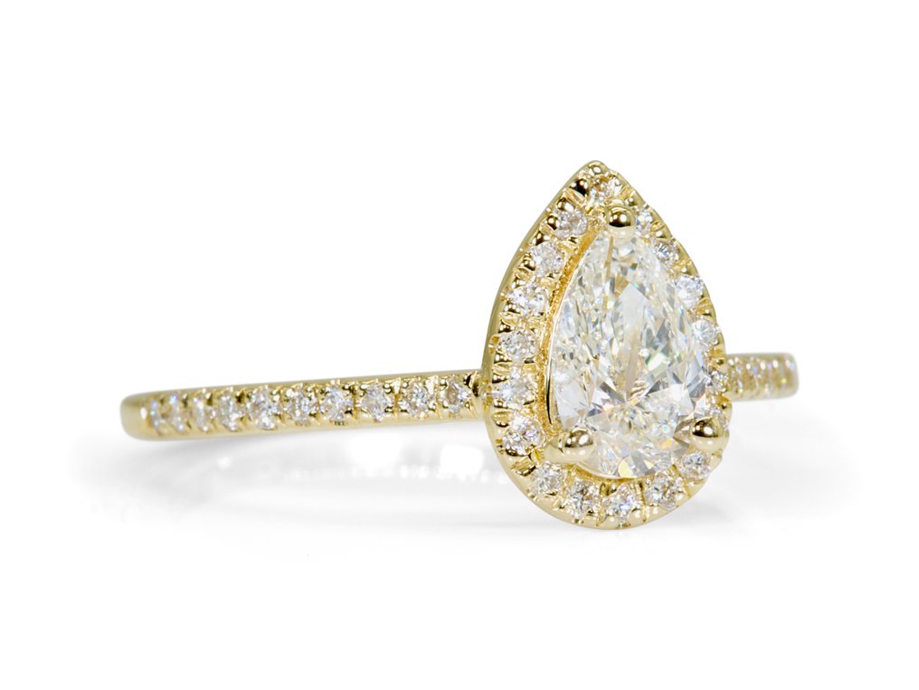Anillo - 18 quilates Oro amarillo -  2.66 tw. Diamante  (Natural) - Diamante #2.2