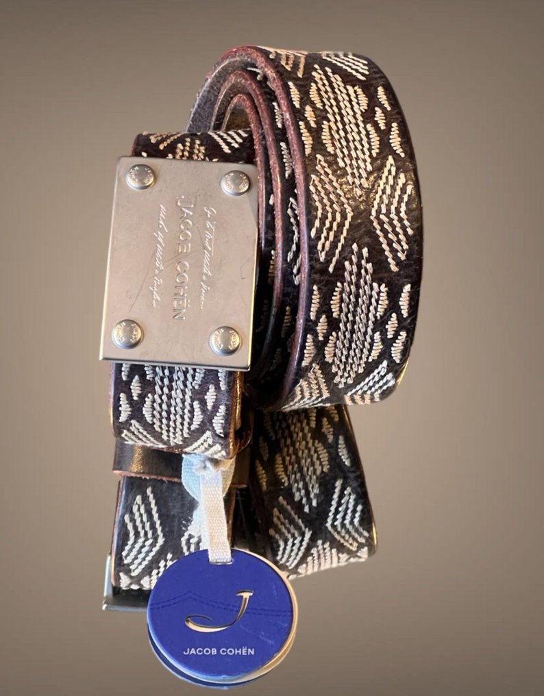 Jacob Cohen - Jacob Cohen  leather  exclusive belt new - Belt #1.2
