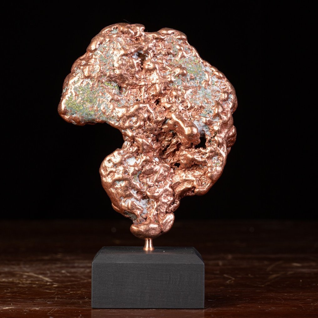 Large Native Copper Nugget från Michigan - Höjd: 190 mm - Bredd: 125 mm- 1506 g #1.2