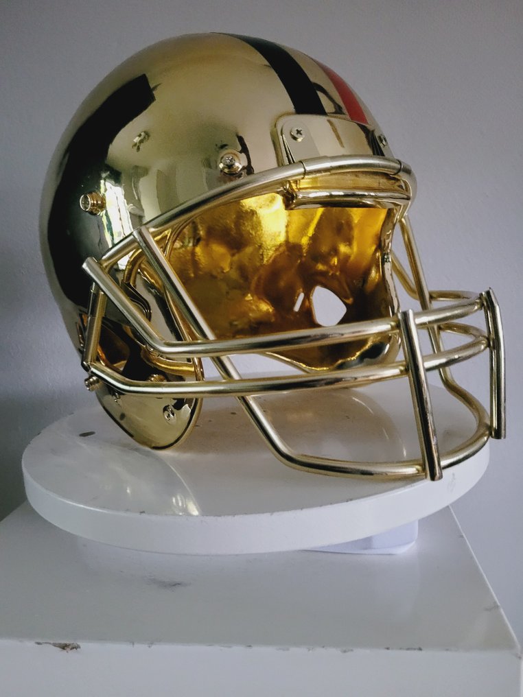 Tommy Hilfiger American Football Helm, - Skylt - Metall #1.2