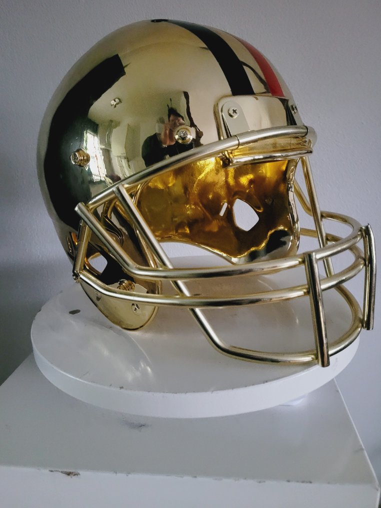 Tommy Hilfiger American Football Helm, - Skylt - Metall #1.1