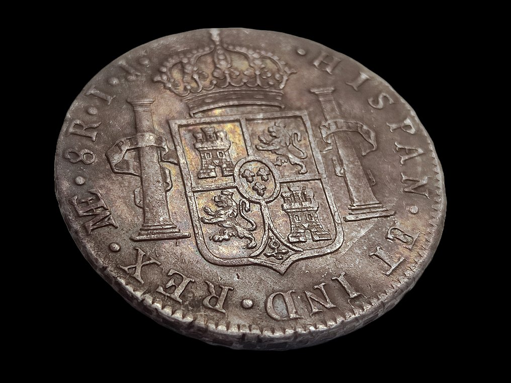 Spagna. Carlos IV (1788-1808). 8 Reales 1795 Lima IJ #2.1