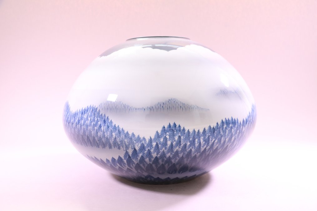 Beautiful Arita porcelain vase - Porcelain - Fujii Shumei 藤井朱明 (1936-2017) - Japan - Second half 20th century #2.2