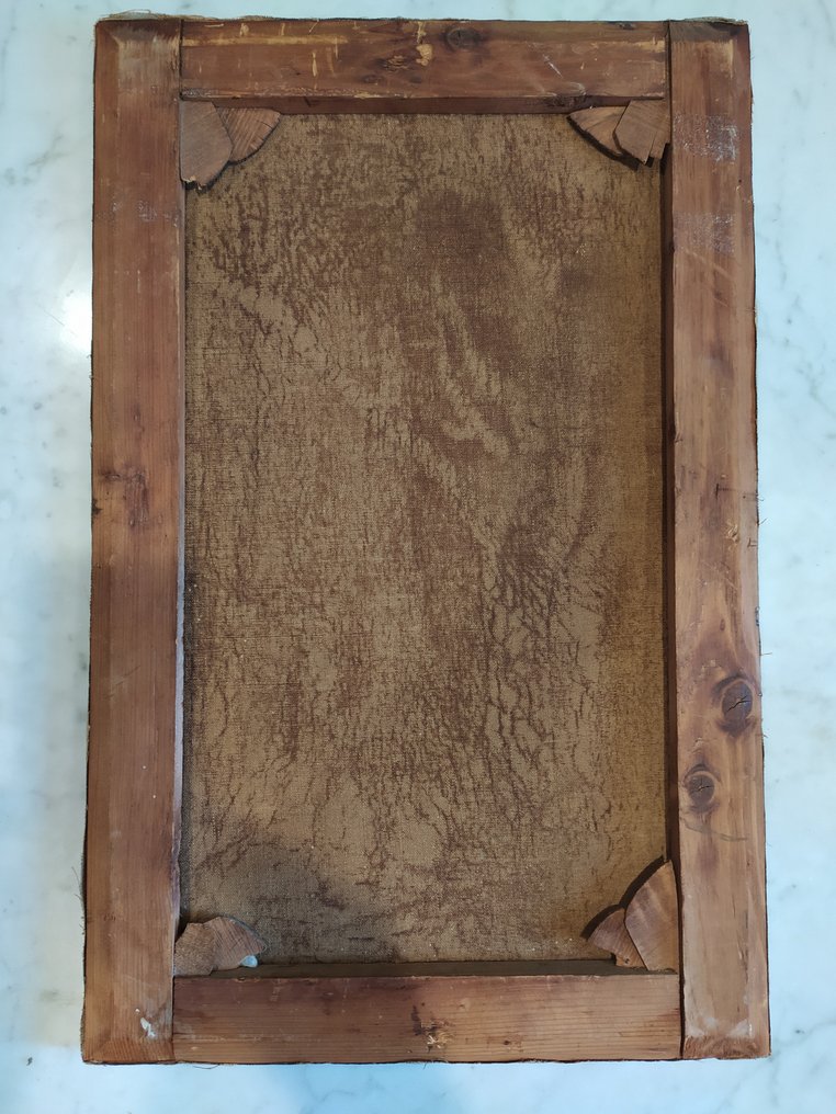 Egidio de Rubelli  (XIX) - Tramonto nel bosco #3.2