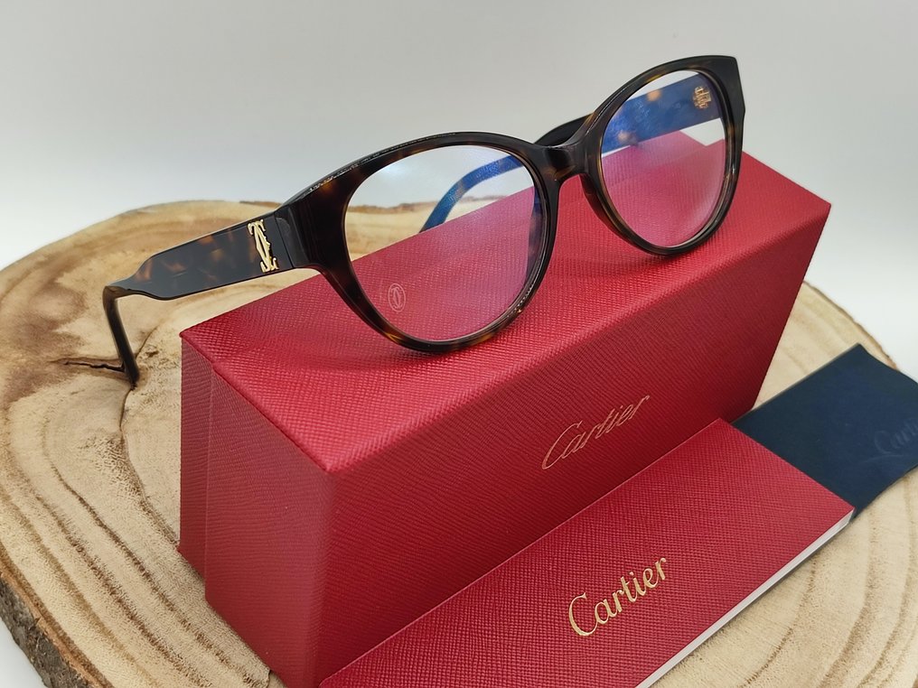 Cartier - Havana Transparent 100% genuine - 墨鏡 #2.2