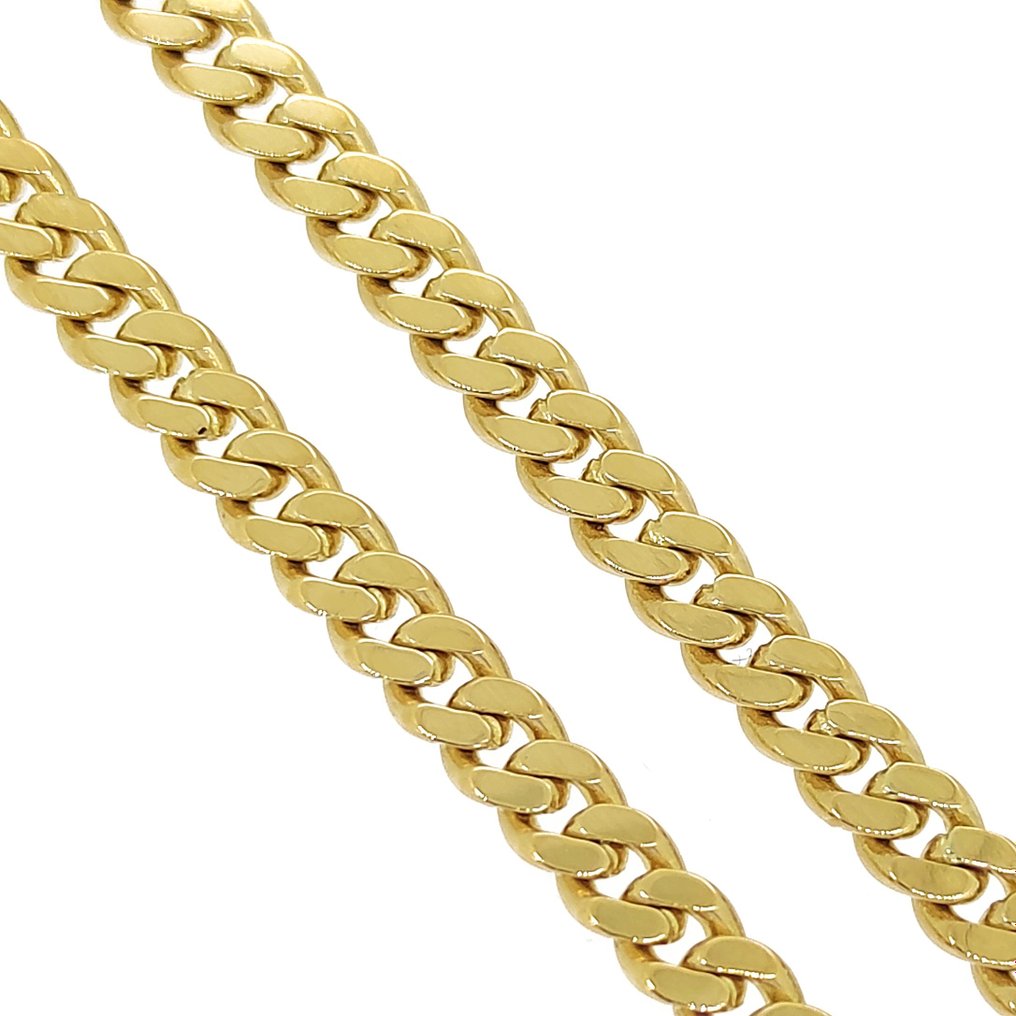 Halsband med hänge - 18 kt Gult guld #2.1