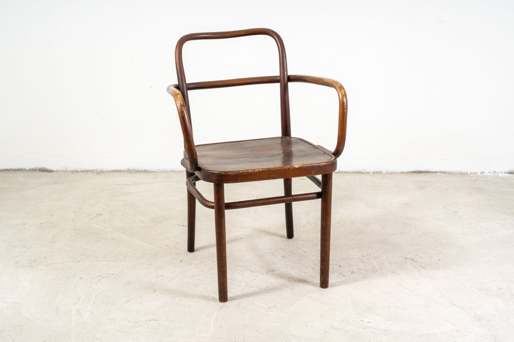Thonet - Adolf Gustav Schneck - 椅 - 不。 64F - 山毛櫸 #1.1