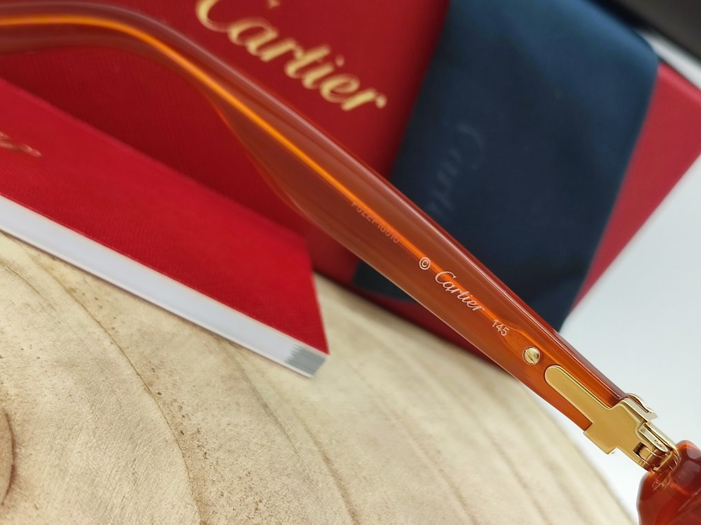 Cartier - Cartier Lumen Tortoise 100% genuine - Γυαλιά ηλίου #2.3