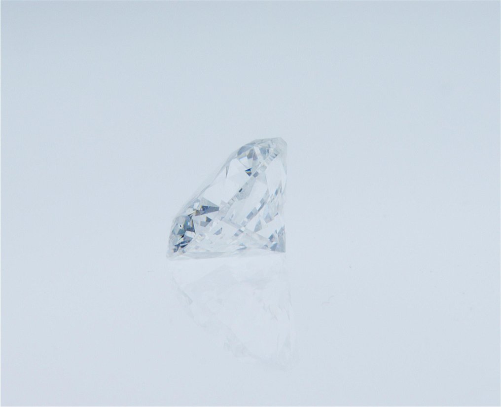 1 pcs Diamant  (Naturelle)  - 1.01 ct - Rond - D (incolore) - SI2 - International Gemological Institute (IGI) #2.2