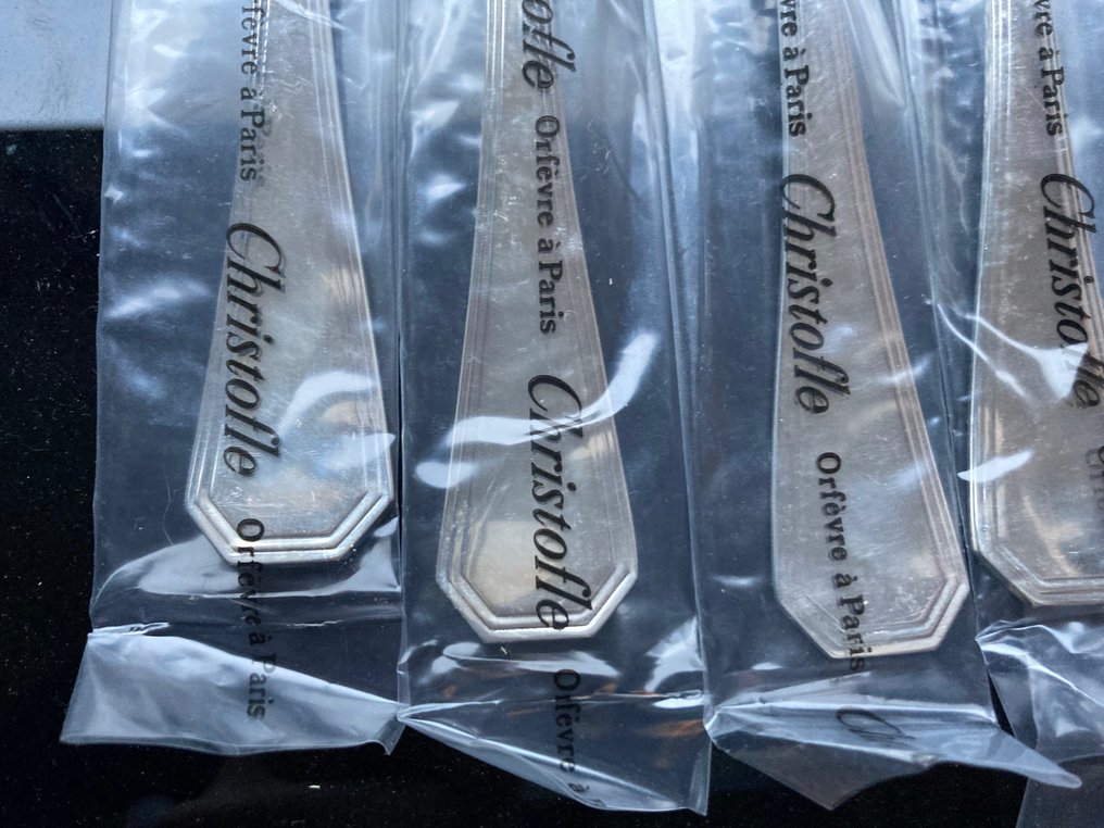 Christofle - America fourchettes 17 cm - Gabel (12) - America Dessertgabeln 17 cm -  #2.1