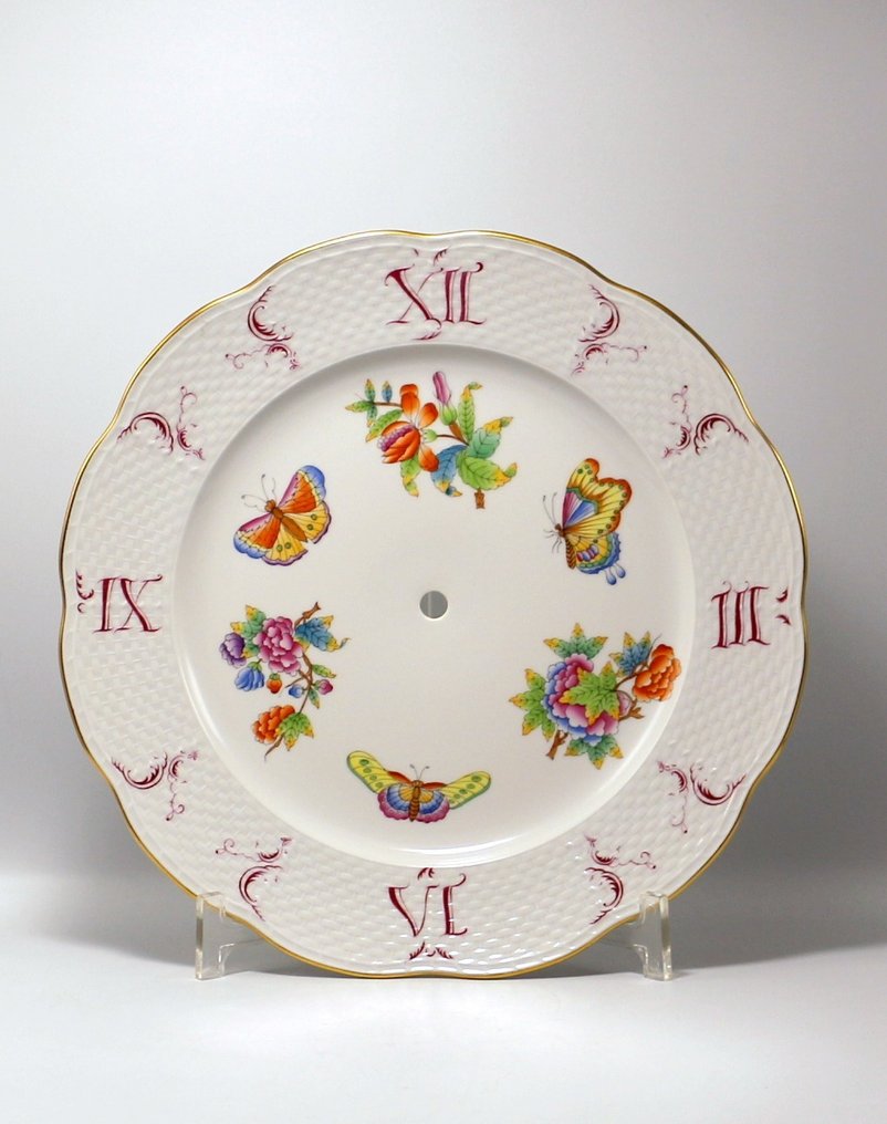 Herend - Falitányér - Clock - "Victoria" - Porcelán #2.1