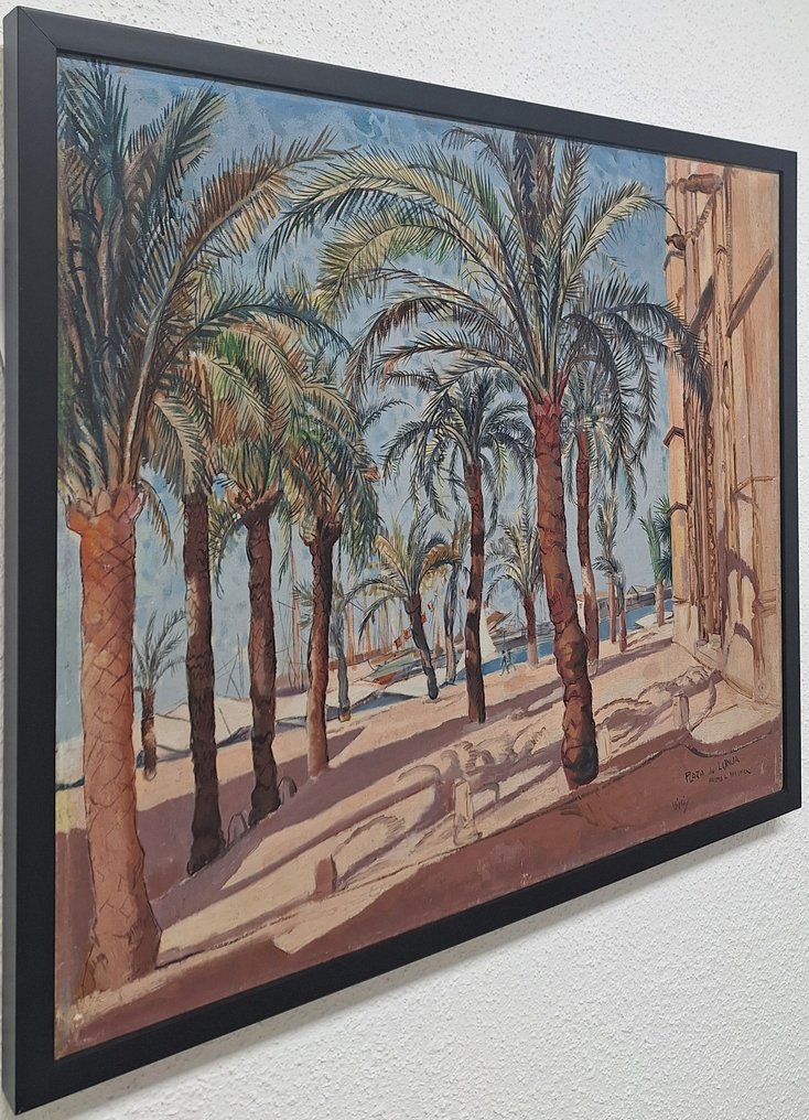 Herman Bieling (1887-1964) - Gezicht op de haven van Palma de Mallorca #2.1