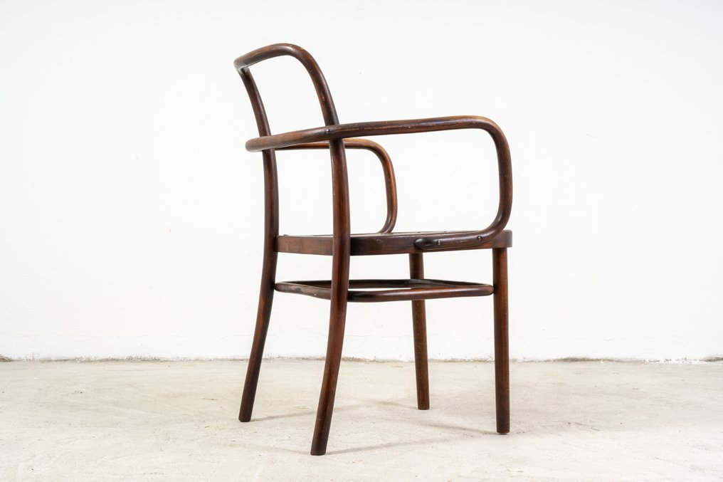 Thonet - Adolf Gustav Schneck - 椅 - 不。 64F - 山毛櫸 #2.2