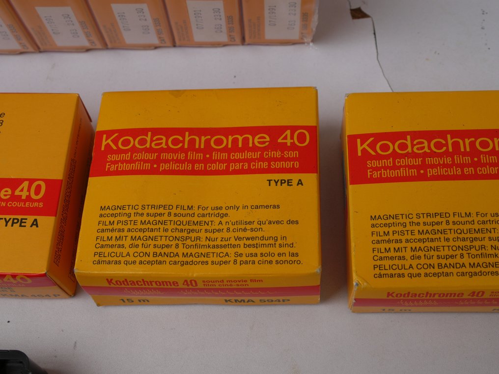 Kodak 13x Kodachrome 40 Type A in Originalverpackung Caméra de cinéma #3.2