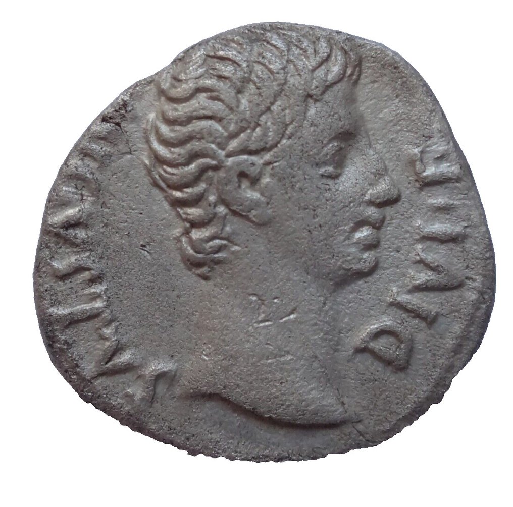 罗马帝国. Augustus 27 BC-AD 14 AR. Denarius #1.2