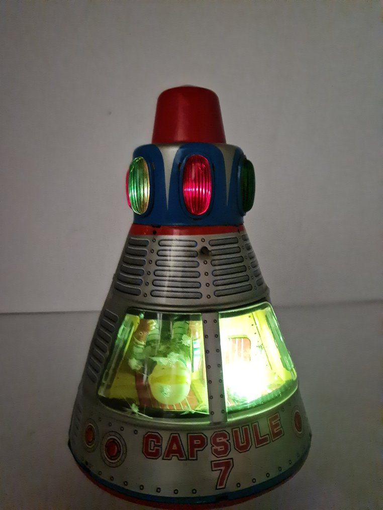 Masudaya  - Nave espacial de juguete Capsule 7 - 1960-1970 - Japón #2.1