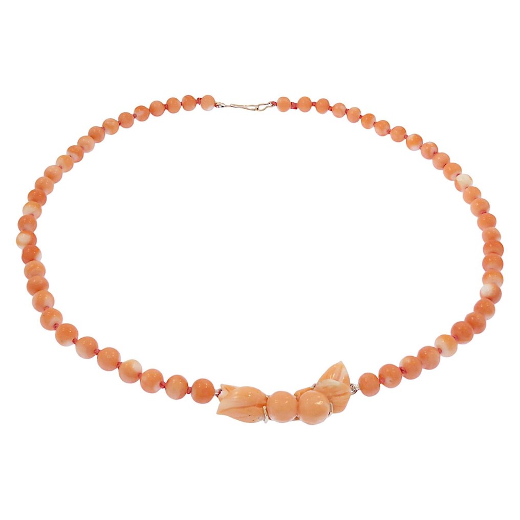 Collier - 8 carats Or jaune Corail #1.1