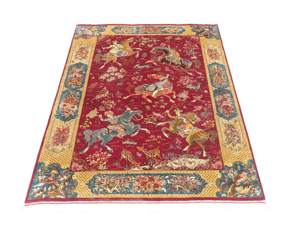 mătase Qom - Carpetă - 148 cm - 100 cm #2.1