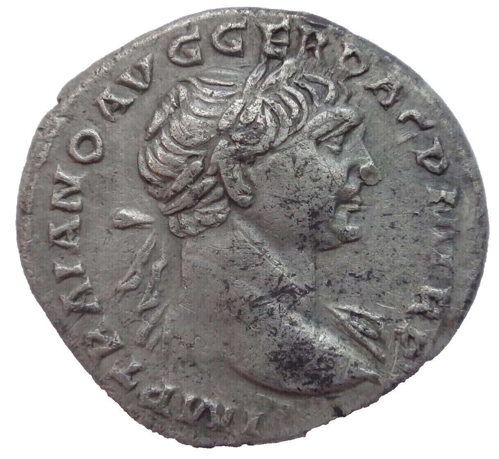 Roman Empire. Trajan (AD 98-117). Denarius #1.1