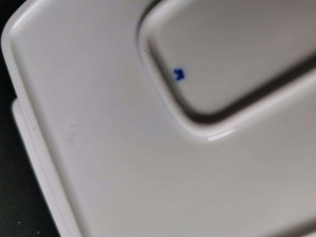 Meissen - Tablett - Handbemalte blaue Zwiebel - 1. Wahl - Porzellan #3.2