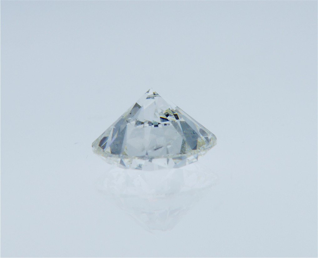 1 pcs Diamant  (Natürlich)  - 1.00 ct - Rund - I - SI2 - International Gemological Institute (IGI) #2.1