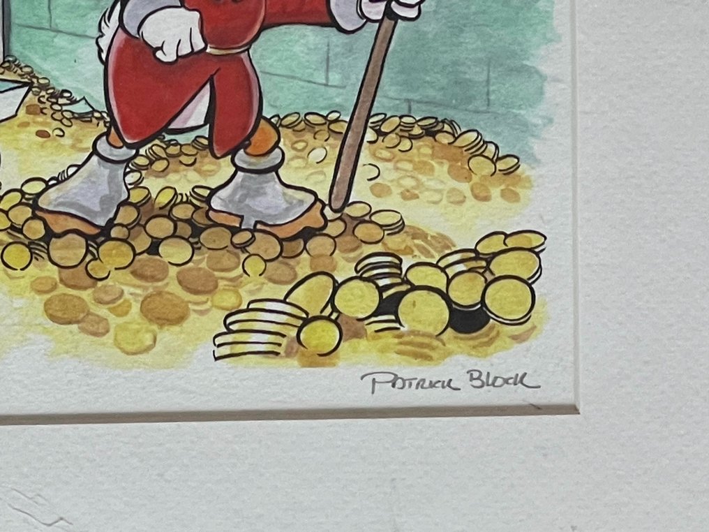 Patrick Block - Hard Labor - limited edition, framed, signed and numbered Scrooge giclée #3.2