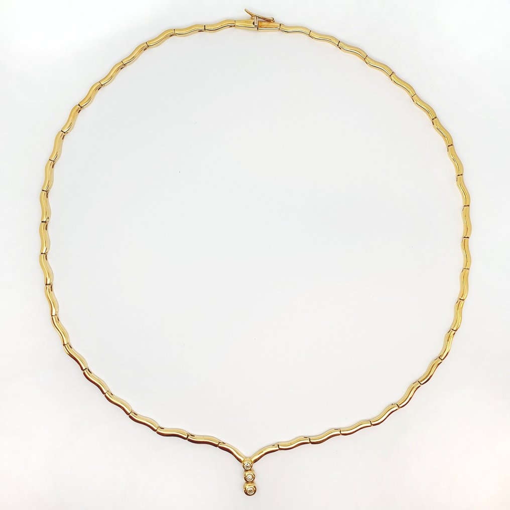 Halskette - 18 kt Gelbgold  #1.1