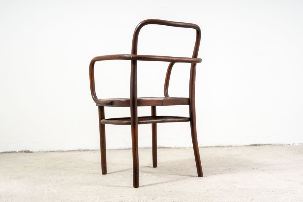 Thonet - Adolf Gustav Schneck - 椅 - 不。 64F - 山毛櫸 #3.1
