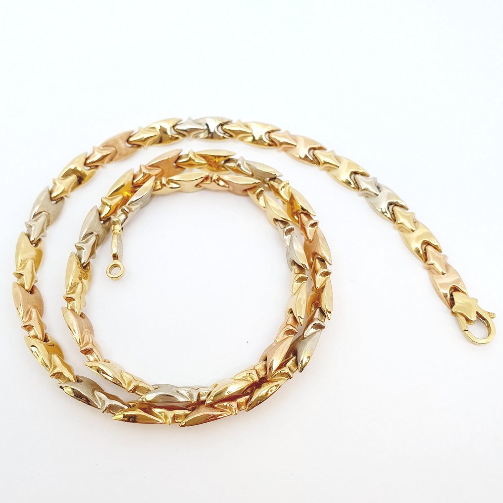 Graziella - Halskette - 18 kt Gelbgold, Roségold, Weißgold #1.2