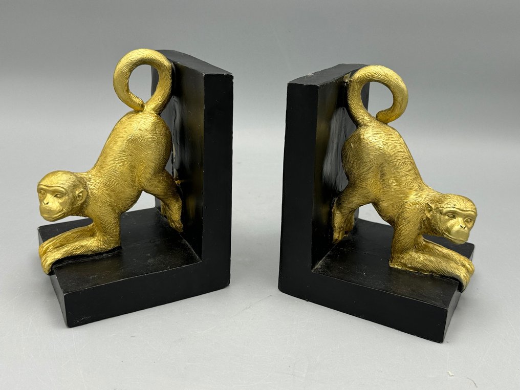 zeer decoratieve boekensteunen - Bookends - Polyester, Resin #1.0