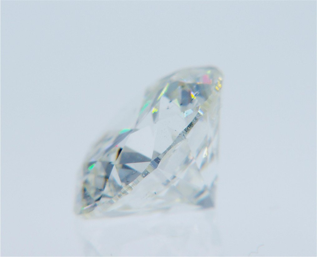 1 pcs Diamant  (Natürlich)  - 1.00 ct - Rund - I - SI2 - International Gemological Institute (IGI) #2.2