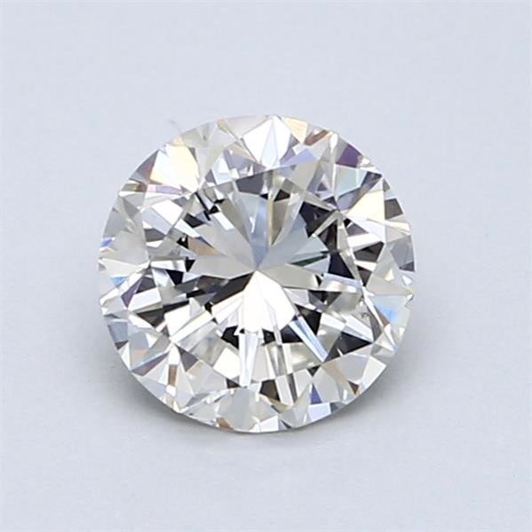 1 pcs Diamant - 0.96 ct - Rond - G - VS2 #1.1