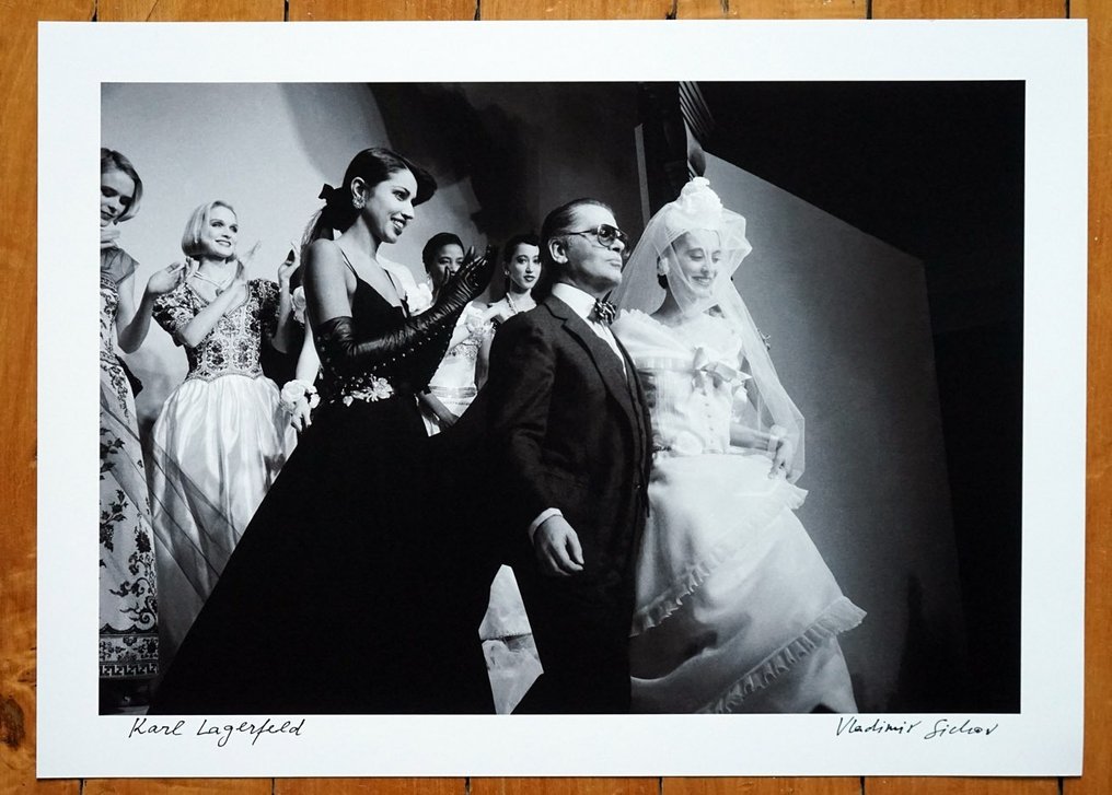 Vladimir Sichov - Karl Lagerfeld et Ines de La Fessange collection Chanel #1.0